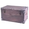 Vintiquewise Distressed Wooden Vintage Industrial Style Decorative Trunk with Lockable Latch QI003451 - alternate 1